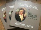 CMB 31/32/33 Beethoven Complete String Quartets / Vegh Quartet 10 LPs