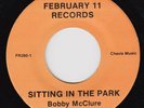 BOBBY McCLURE & OLIVER SAIN Sitting In The Park RARE modern sweet soul 45 HEAR
