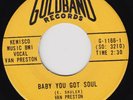 VAN PRESTON Baby You Got Soul M- 45 SUPERB widely unknown northern soul HEAR