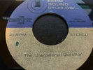 Unknown Artist - The Unanwsered Question - Private NY Sweet Soul 45 Acetate