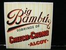 Cheech & Chong - Big Bambu ODE SP 77014 w/ rolling paper & sleeve LP VINYL
