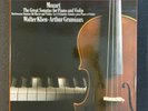 ARTHUR GRUMIAUX, WALTER KLIEN ' MOZART. THE GREAT SONATAS FOR PIANO AND VIOLIN'