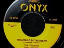 The Velours -This could be the night/Hands across the table-Onyx 515 Mint-