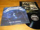METALLICA Ride The Lightning LP Vertigo 838 140-1 w/OIS |Death Angel, Megadeth|
