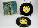HANK WILLIAMS - RAMBLIN' MAN, 2 RECORDS - 45 VINYL RPM RECORD.