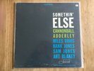 Miles Davis / Cannonball Adderley. Somethin´ Else. LP. Blue Note Label.