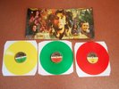 LP 33 T  bob marley  SUN IS SHINING  triple vinyle  couleur