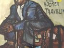 JOHN LEE HOOKER TRAVELIN' LP PLAIN BLACK VJ STEREO/ORIG SHRINK/VINYL MINT