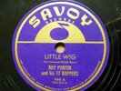 ROY PORTER & his 17 BOPPERS jazz 78 LITTLE WIG / GASSIN THE WIG vg+ Savoy TB2234