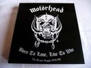 MOTORHEAD   BORN TO LOSE, LIVE TO WIN (BRONZE SINGLES 1978-1981) 7 x 7