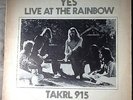 YES Live at the Rainbow LP 1977 Mislabelled Sex Pistols Spunk BLA 169