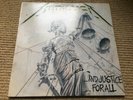 Metallica and justice for all double LP vinyl album