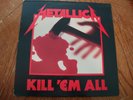 METALLICA   KILL 'EM ALL (1983) RARE LP ORIG US 1ST PRESS MEGAFORCE MRI069 METAL