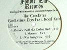 RAP LP - THE CENUBITES - EP 1995 Fondle 'Em Records OG Kool Keith Percee P VG+