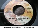 ? PATTI JO promo 'Make Me Believe In You' NM- RARE Northern Soul 45 HEAR