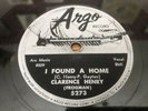 Original ’Argo' USA 78RPM: R&B JIVER: Clarence Frogman Henry: I Found A Home