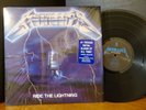 METALLICA - RIDE THE LIGHTNING Vinyl LP Classic Metal Album NM  w/Printed Insert