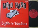 LIGHTNIN' HOPKINS LP - Mojo Hand - Fire FLP 104 (Japan)