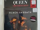 3 X HMV L.E Coloured Vinyl, Queen The Works & Greatest hits, Black Sabbath 13