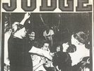 Judge- Vivo En Wnyu 7” Vinyl LIVE RARE WHITE LABEL Gorilla Biscuits SxE Hardcore