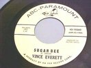Vince Everett -PROMO - Sugar Bee (ROCKABILLY) GREAT AUDIO -ABC-Paramount 10360