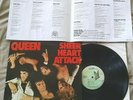 Queen - Sheer Heart Attack LP orig. w/insert Elektra/1974 Strong VG+