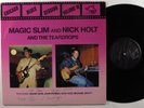 MAGIC SLIM, NICK HOLT & TEARDROPS Volume 10 WOLF LP austria autographed