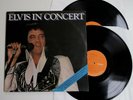 ELVIS PRESLEY - ELVIS IN CONCERT VINYL LP EX 1977 Double Album UK 1st Press A1B1