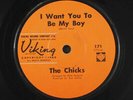 CHICKS: Heart Of Stone / I Want You To Be My Boy 45 (New Zealand, Girl Group w