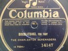 russian jewish yiddish 78 RPM-boublichki- the charleston serenaders- fox trot
