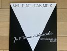 Mylene Farmer Maxi 45Tours vinyle Je T'aime Mélancolie Europe Non Promo