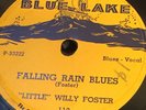 Little Willy Foster Falling Rain Blues Four Day Jump BLUE LAKE 113 RARE CHICAGO