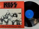 Kiss, Live In Australia 1980 vinyl LP Recorded Live Innersanctum; blue label