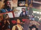 Waylon vinyl 9 lot, includes willie and jessi colter, all are originals