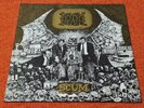 NAPALM DEATH - Scum - 1987 Earache RARE UK Vinyl LP A1B1 Second Press GOLD COVER