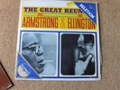 THE GREAT REUNION - LOUIS ARMSTRONG & DUKE ELLINGTON - VINYL LP - DELETION