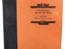 Strawinsky The Firebird Suite Victor Red Seal Record Shellac Leather Case