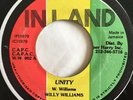 WILLY WILLI WILLIAMS Unity INLAND WW002 JA 1979 Original Vinyl EX Roots Stepper