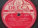 78 RPM DJANGO REINHARDT JEEPERS CREEPERS SWING 39
