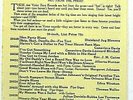 NEW VICTOR RACE RECORDS Catalogue 1927  2 pages, front and back, rare NM-