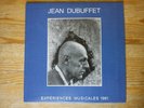 Jean Dubuffet - Experiences Musicales 1961 2LP Vinyl Electronic Pierre Henry ...