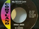 Donald Jenkins & Delighters Cortland 112 ADIOS MY SECRET LOVE (SOUL 45)PLAYS GR8