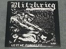 BLITZKRIEG - Lest We Forget E.P. - 1982 No Future Oi 8 First Press A1B1 w/Insert