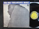 THELONIOUS MONK We See PRESTIGE US JAZZ MONO BERGENFIELD LP PR-7245 VG+
