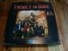 Ticket To Ride 10th Anniversary boardgame with premium sleeves