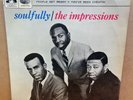THE IMPRESSIONS SOULFULLY OG UK MONO HMV HIS MASTER'S VOICE 7