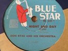 78 rpm - DON BYAS - Night and day - BLUE STAR 231