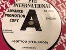 JAMES BROWN - I GOT YOU ( I FEEL GOOD)1965  UK PYE PROMO 7N25350  NEAR MINT RARE