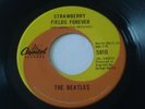 Beatles Strawberry Fields Forever b/w Penny Lane orig 45 CANADA NEAR MINT VINYL