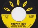 Rockin Inst 45 - BOB MOORE & Temps - Trophy Run / Braggin' (early Roy Buchanan)